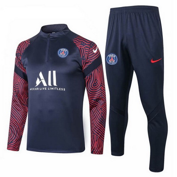 Chandal Paris Saint Germain 2020 2021 Negro Rojo Blanco